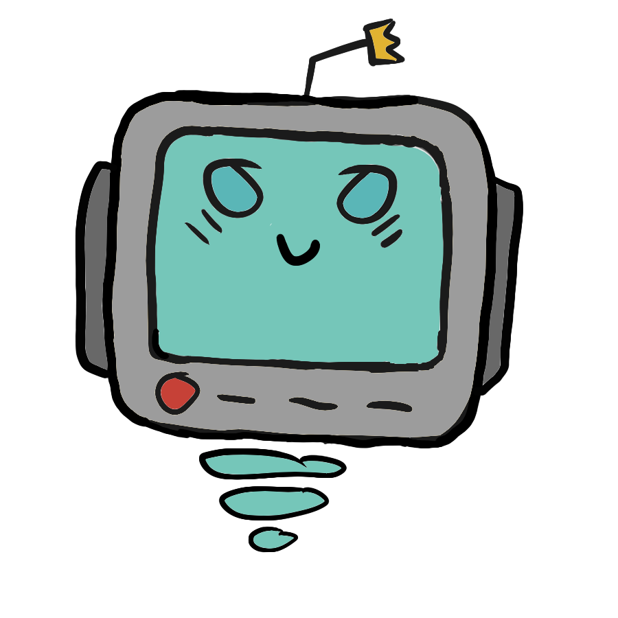 Cybot, my website's mascot.